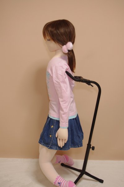 キューティドール2010と自作ドールスタンド