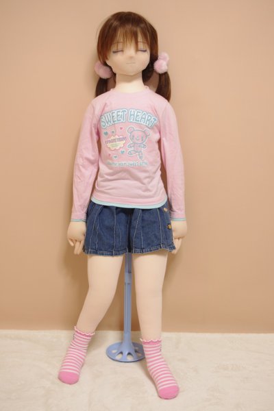 キューティドール2010と自作ドールスタンド