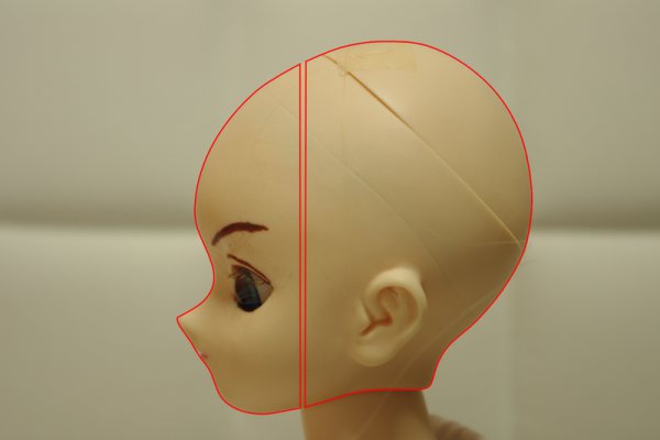 布製自作ヘッド
