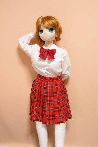 リップロップTYPE-130RXとプリーツスカート