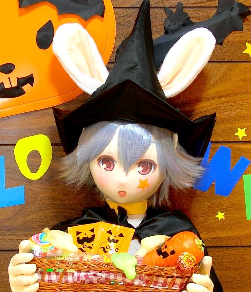 空気少女宇佐羽えあのハロウィン衣装