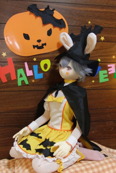 空気少女宇佐羽えあのハロウィン衣装