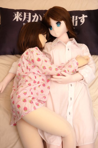 キューティドール2010とTYPE-130RX-Vの添い寝
