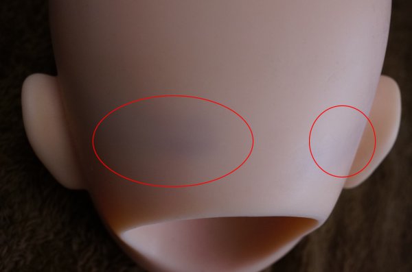 シリコンの色移り例